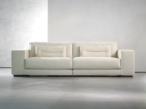 DIEKE LIVING - 2 seater sectional fabric sofa _ Piet Boon